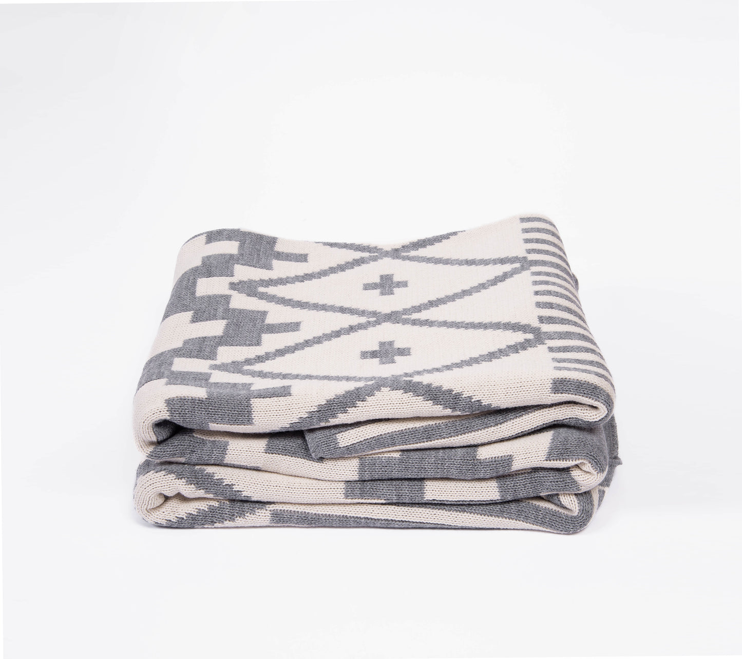 Manta Chacana Gris