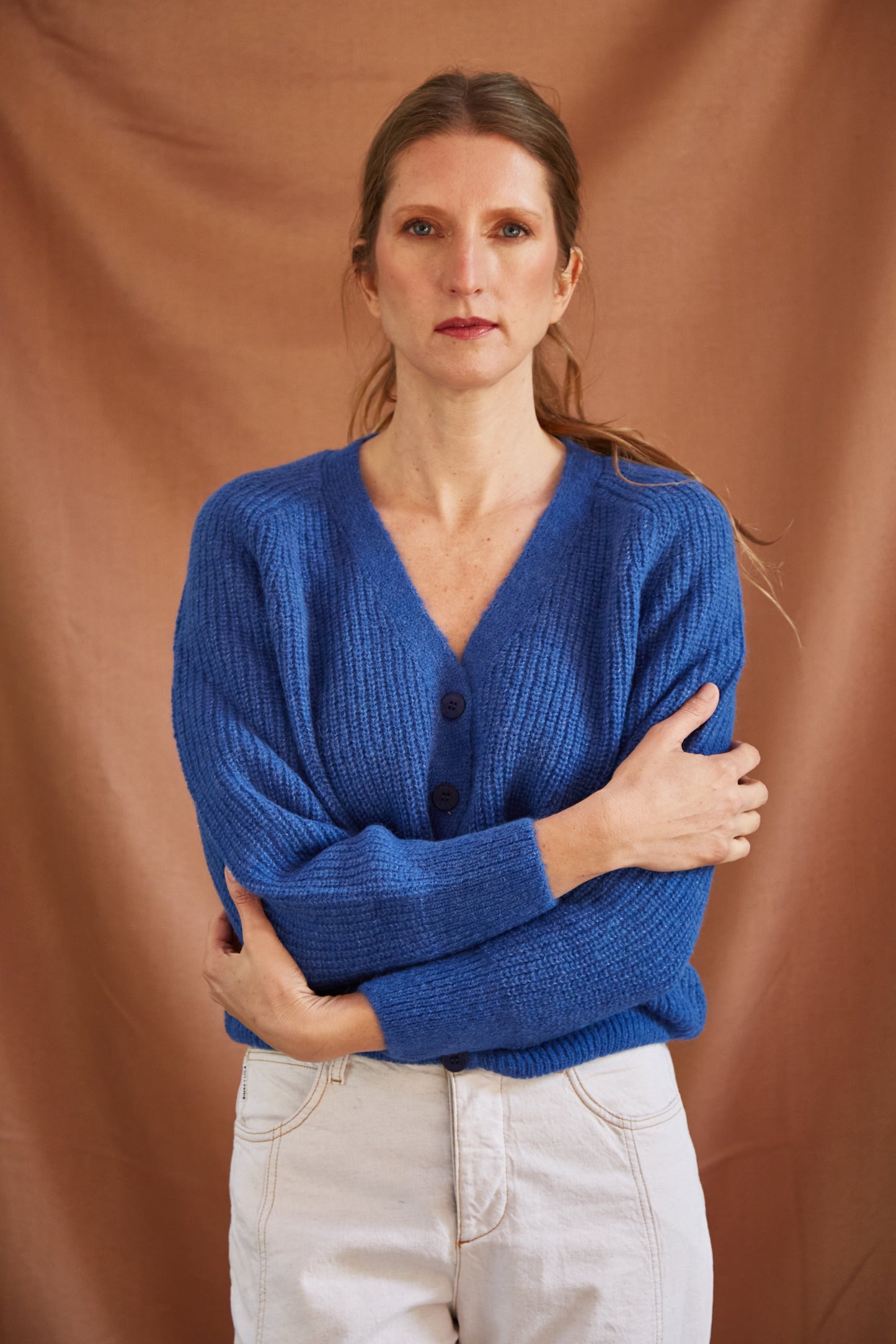 Cardigan Azul