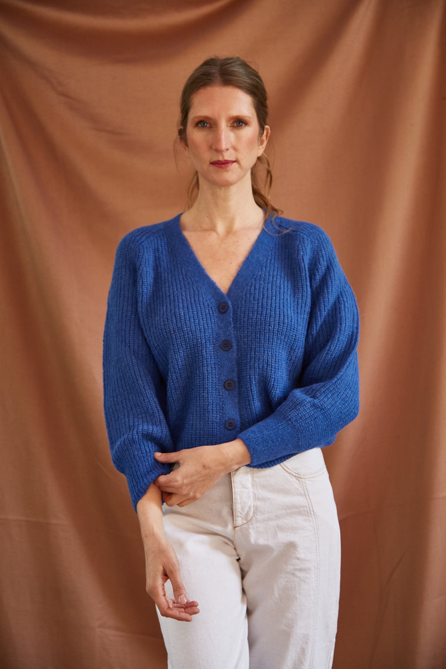 Cardigan Azul