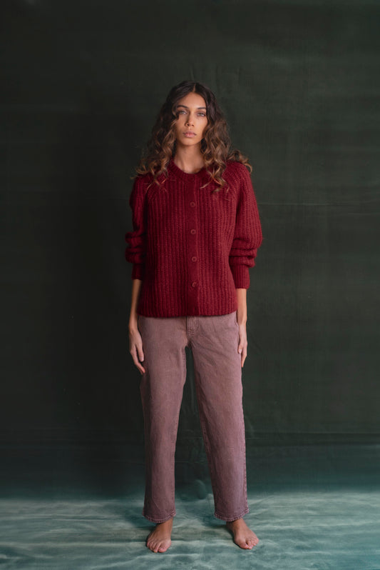 Cardigan Burdeo