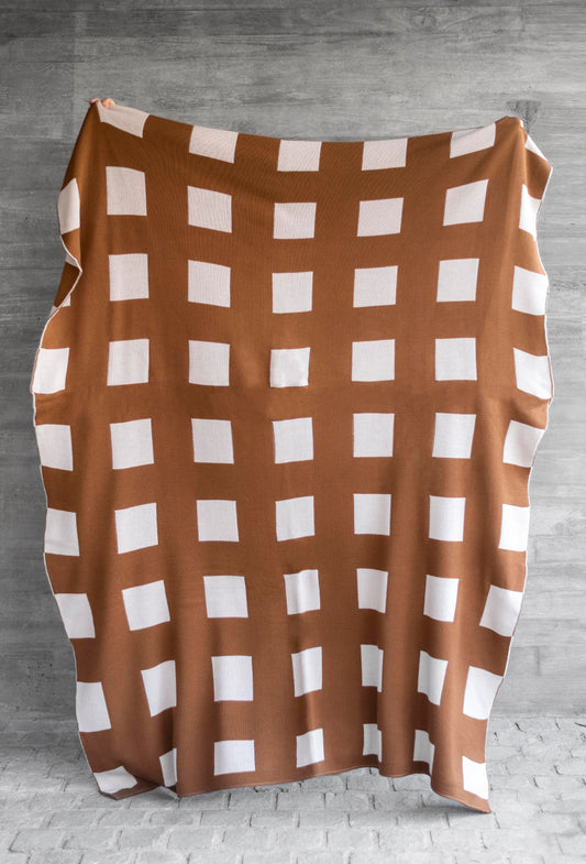 Manta Cuadrille camel