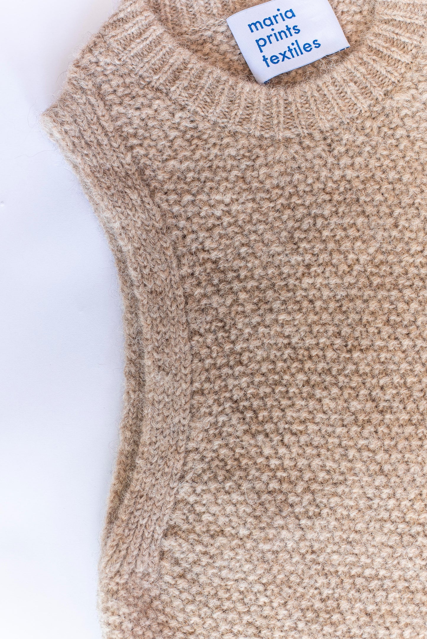 Sweater sin mangas Avena