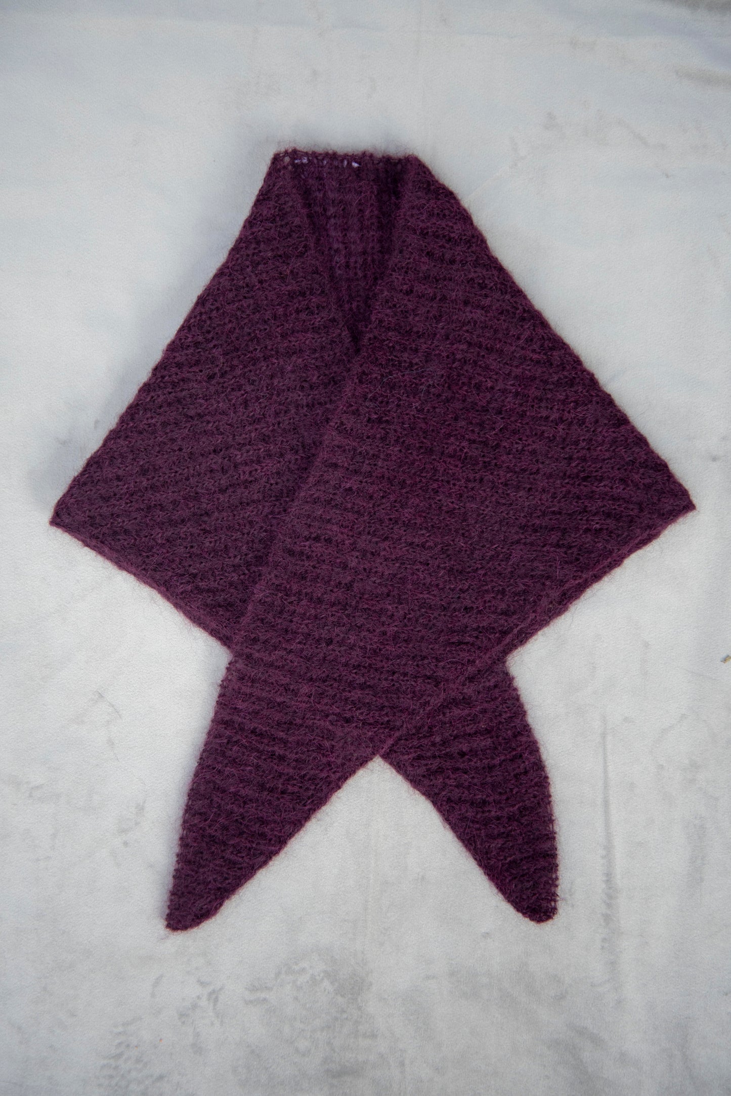 Bandana alpaca Ciruela