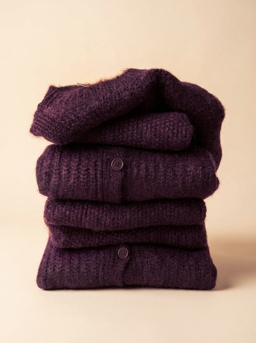 Sweater sin mangas Arándano