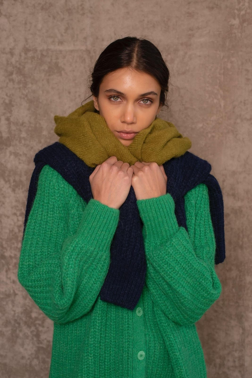 Cardigan Verde trébol