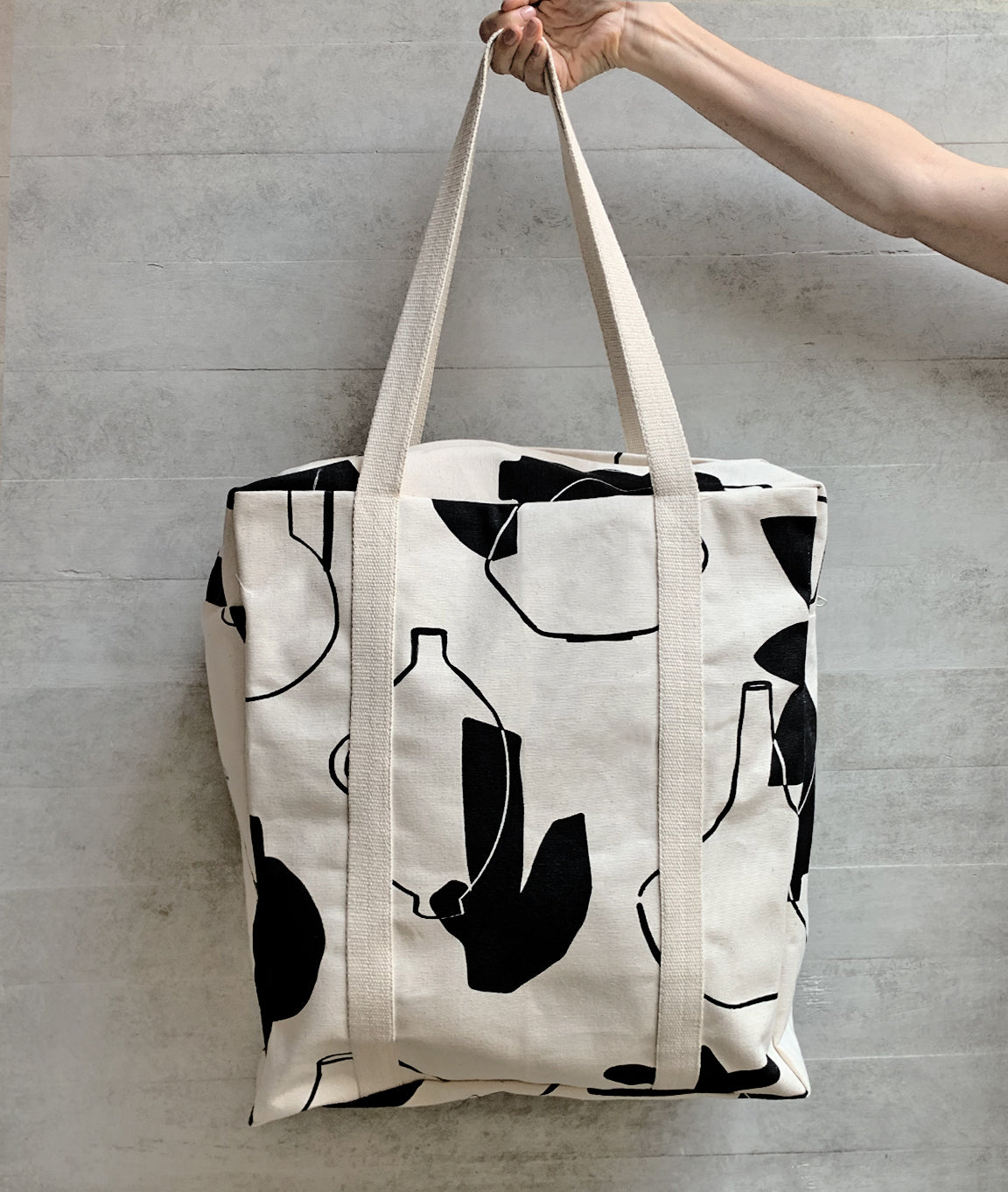 Bolso maletin Cuencos negro
