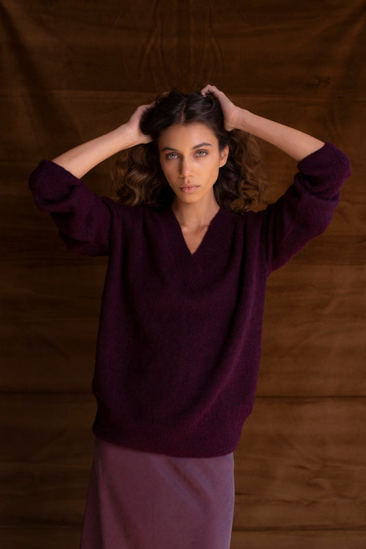 Sweater Ciruela