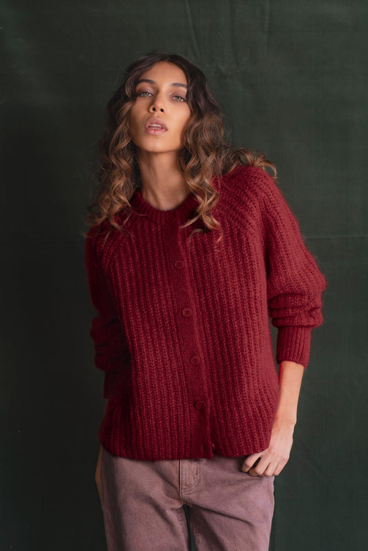 Cardigan Burdeo