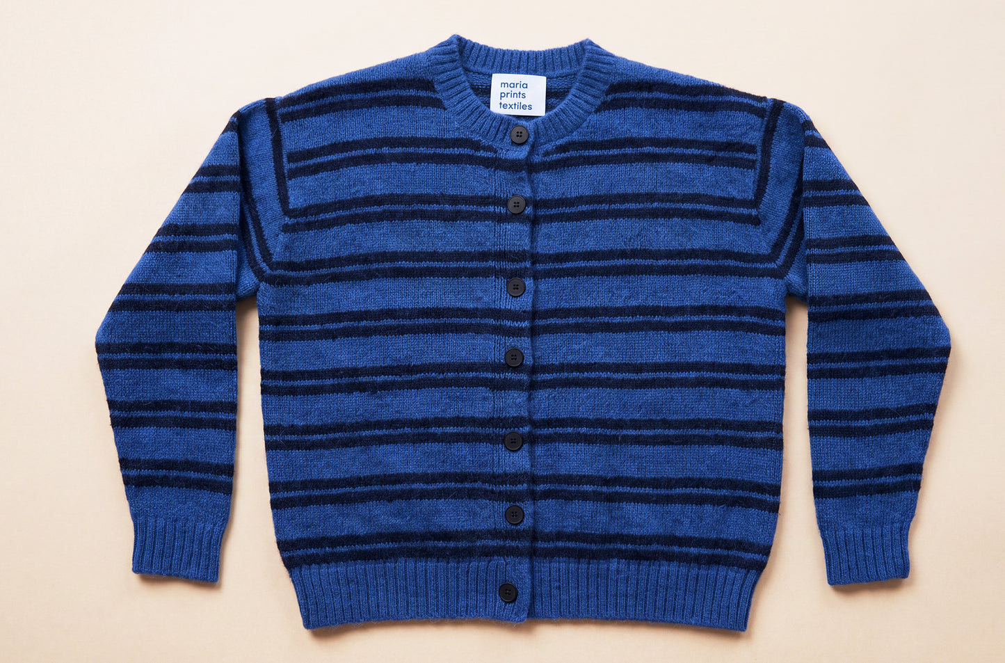 Cardigan rayas Azul cobalto