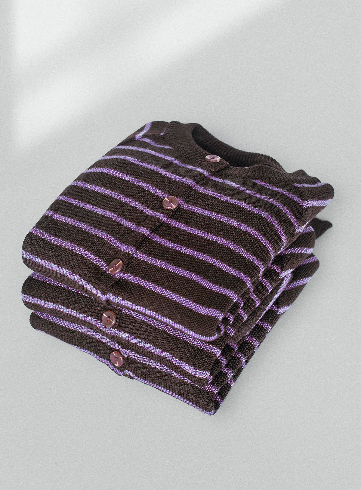 Cardigan rayas Chocolate
