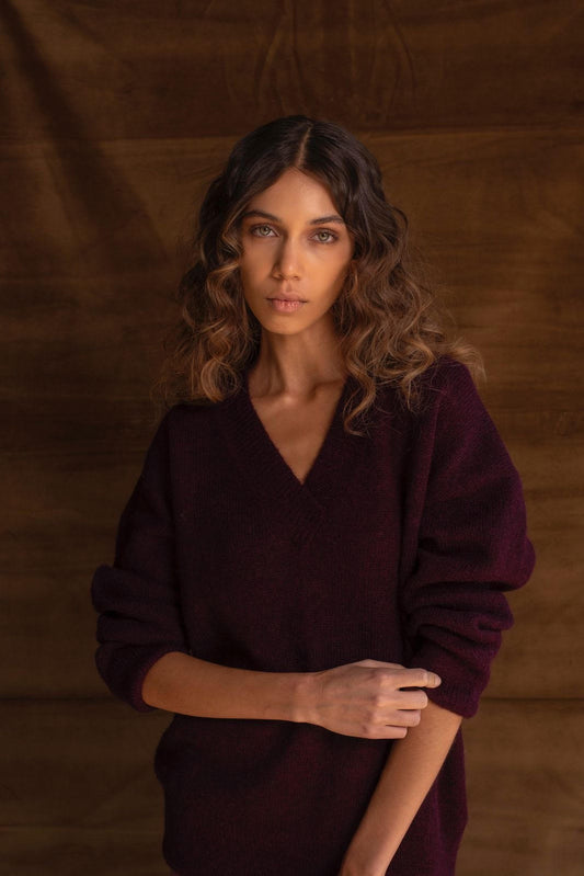 Sweater Ciruela