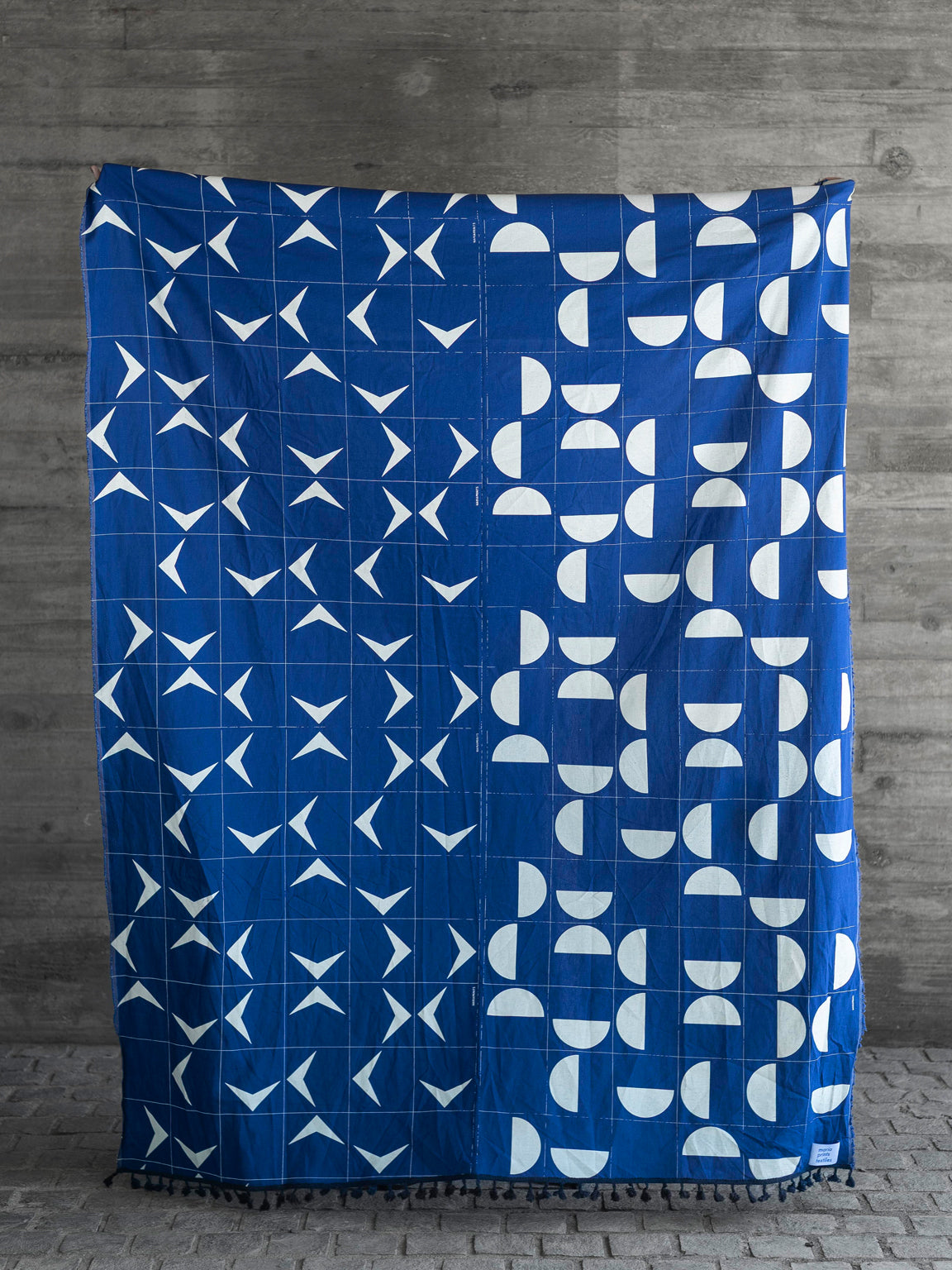 Paño geometrico Azul