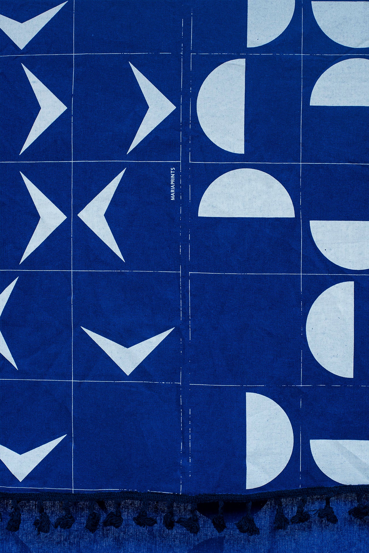 Paño geometrico Azul