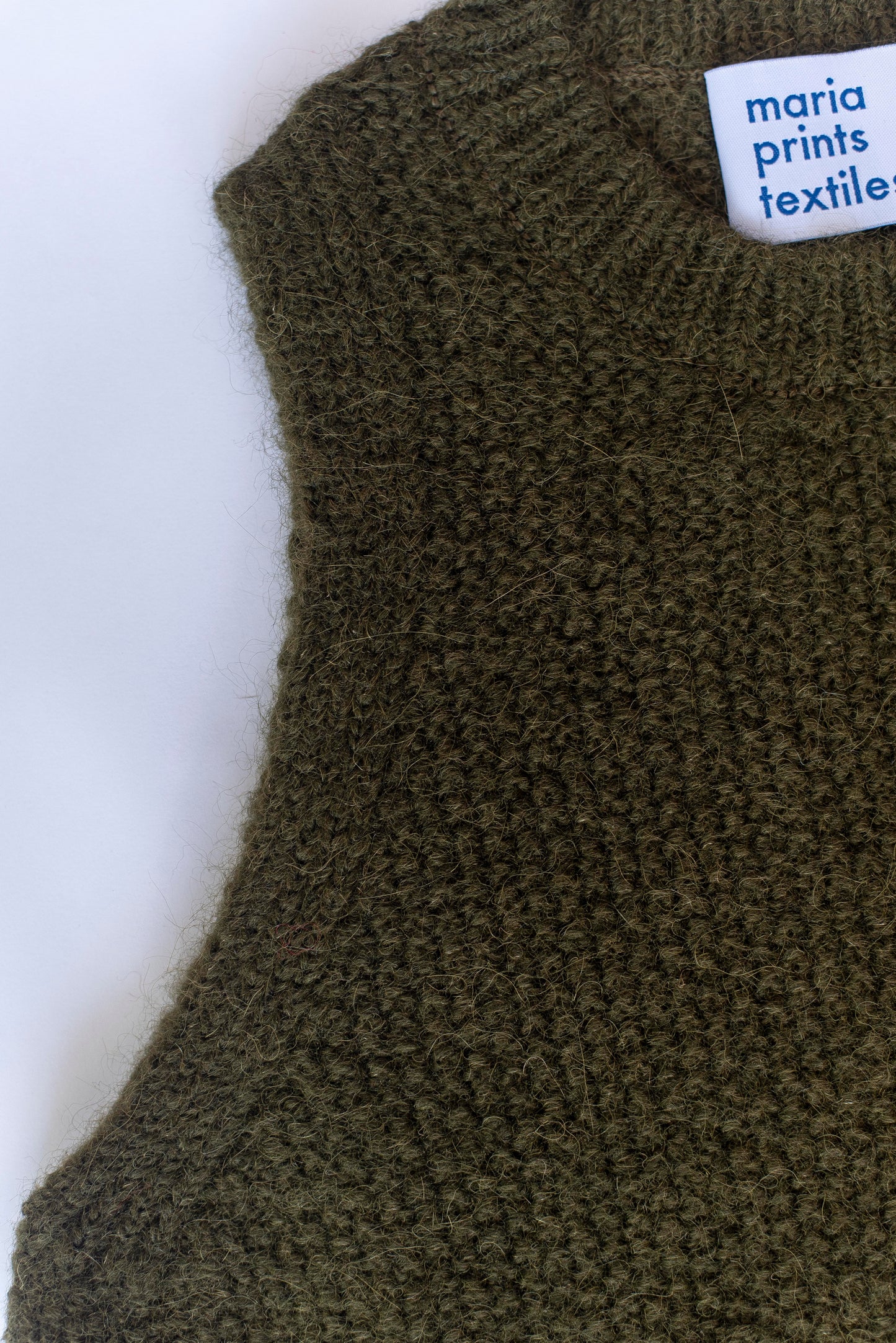 Sweater sin mangas Verde