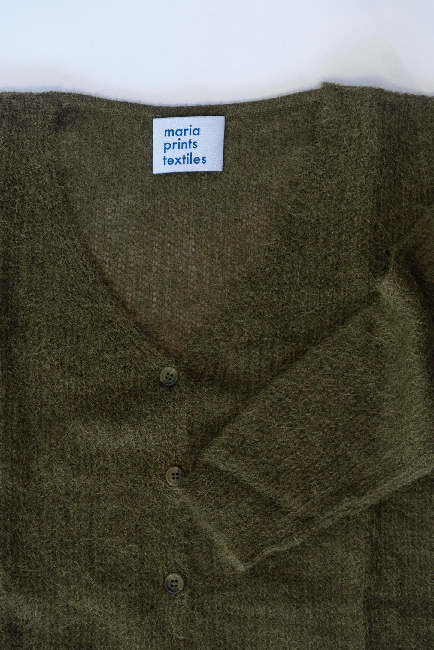 Cardigan liviano Verde musgo