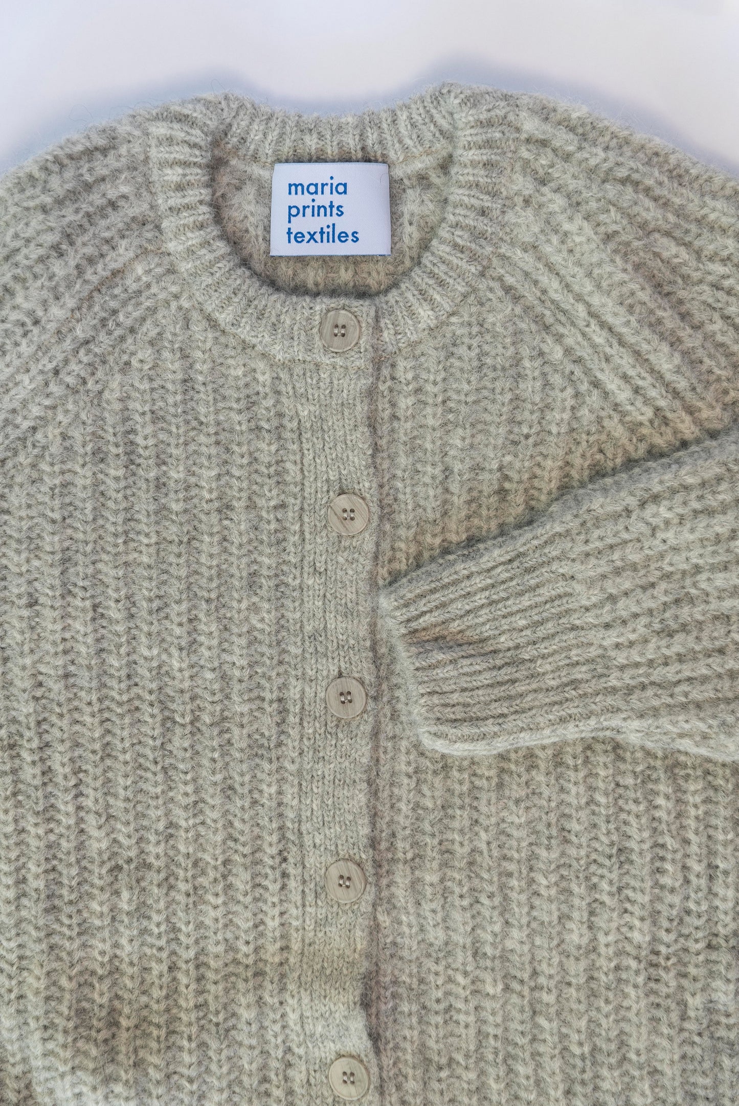 Cardigan Gris plata