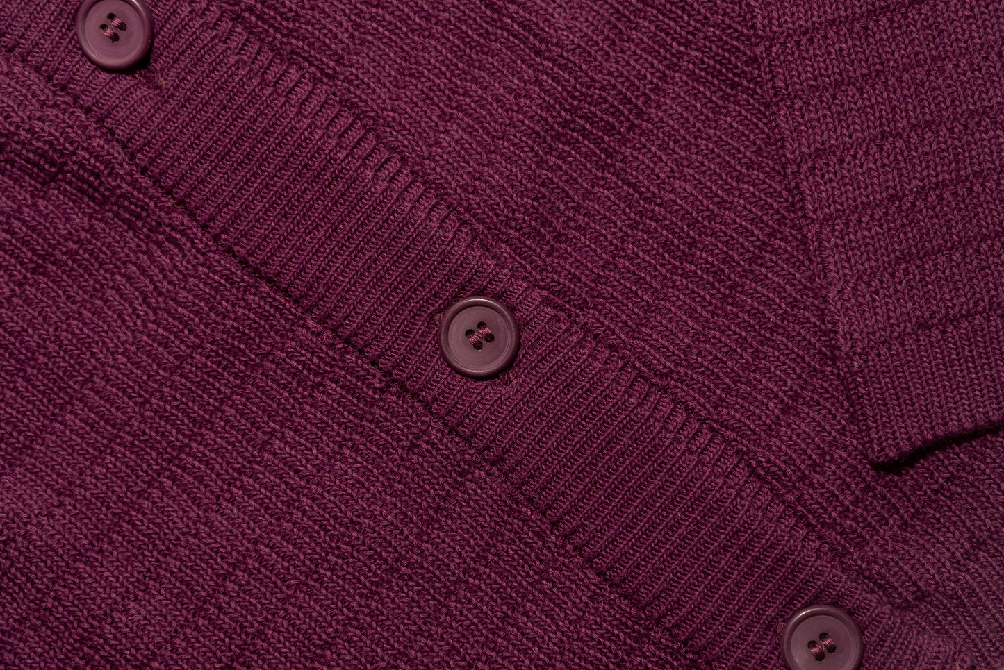 Cardigan algodón burdeo