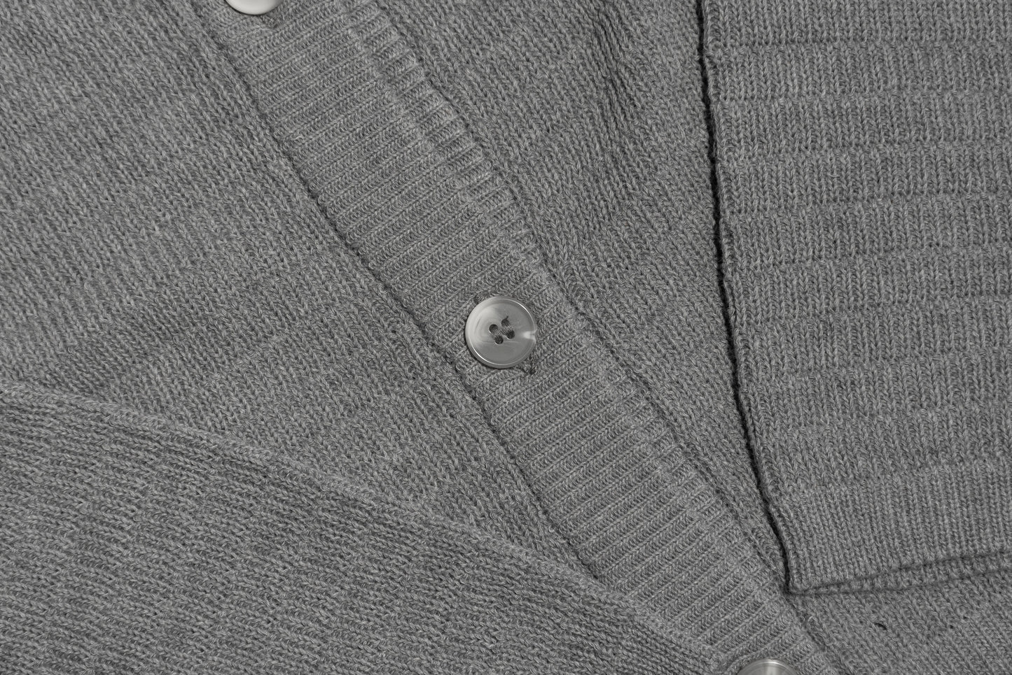 Cardigan algodón gris