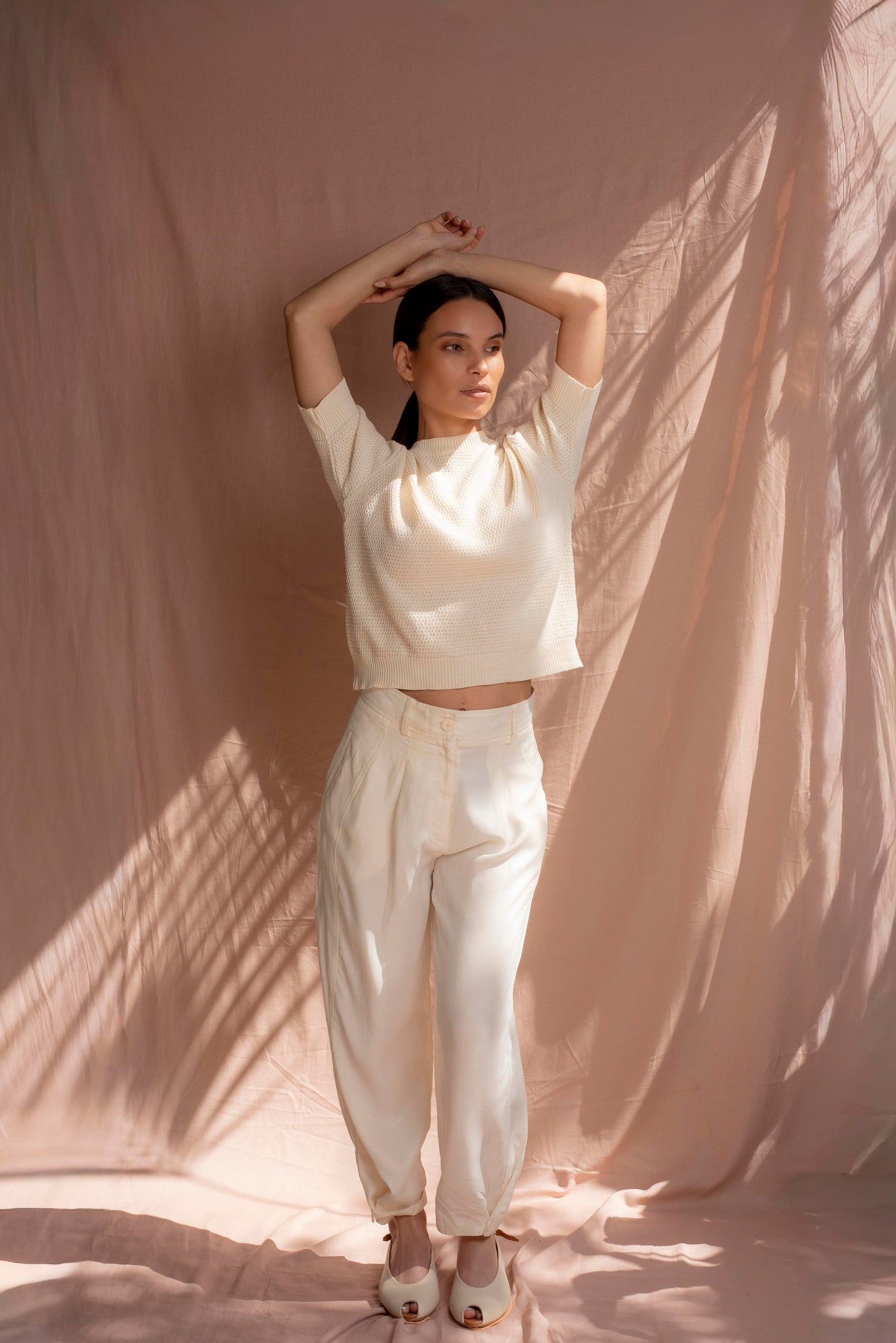 Polera manga corta Cruda