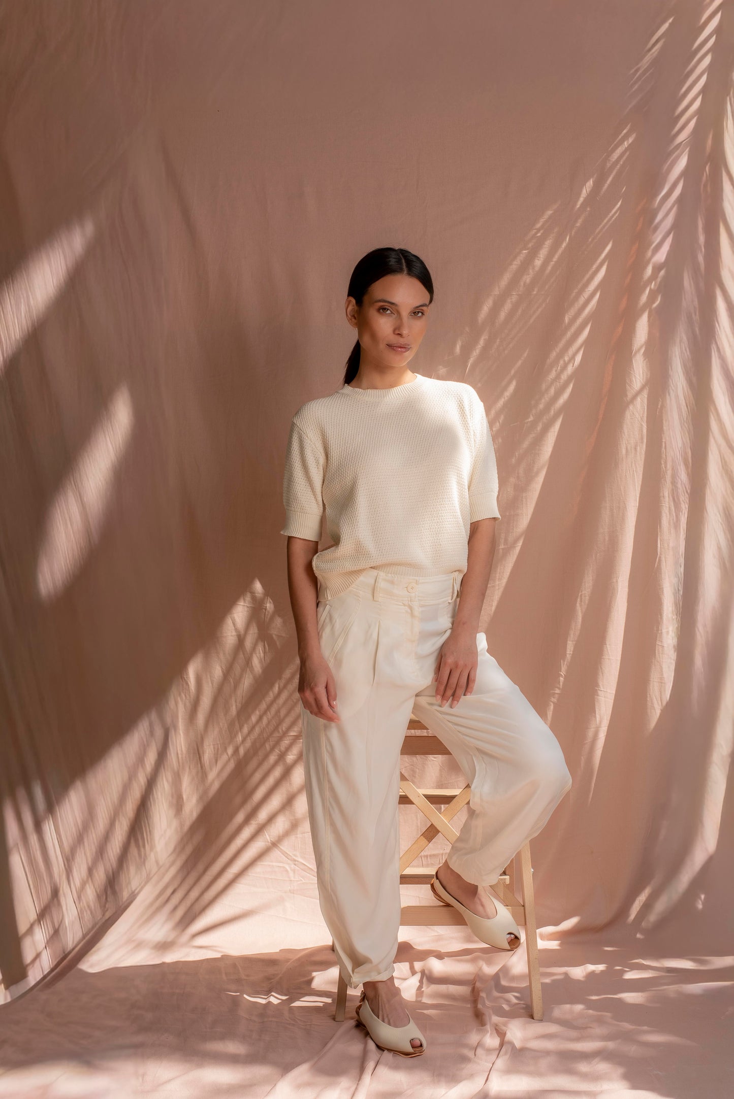 Polera manga corta Cruda