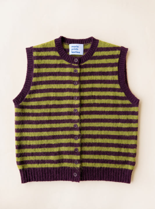 Vest sin mangas Pistacho