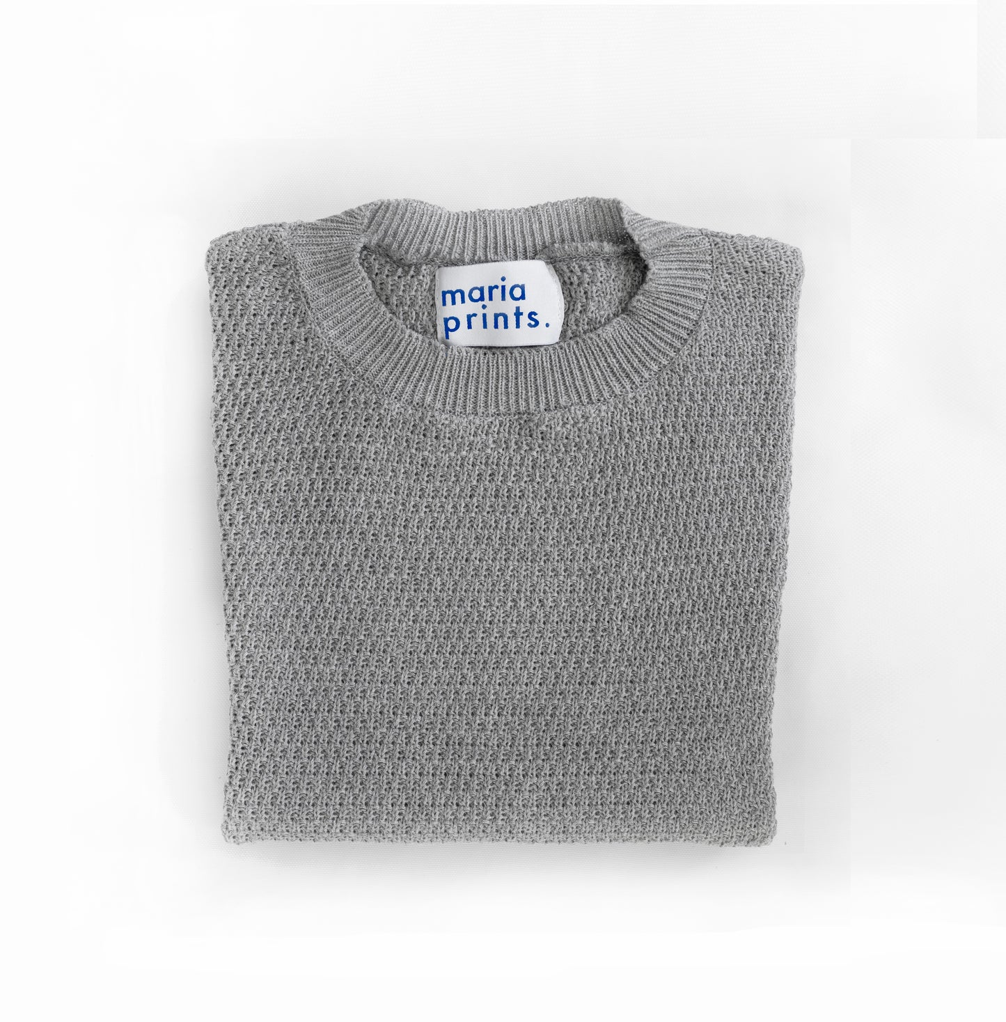 Polera manga corta gris