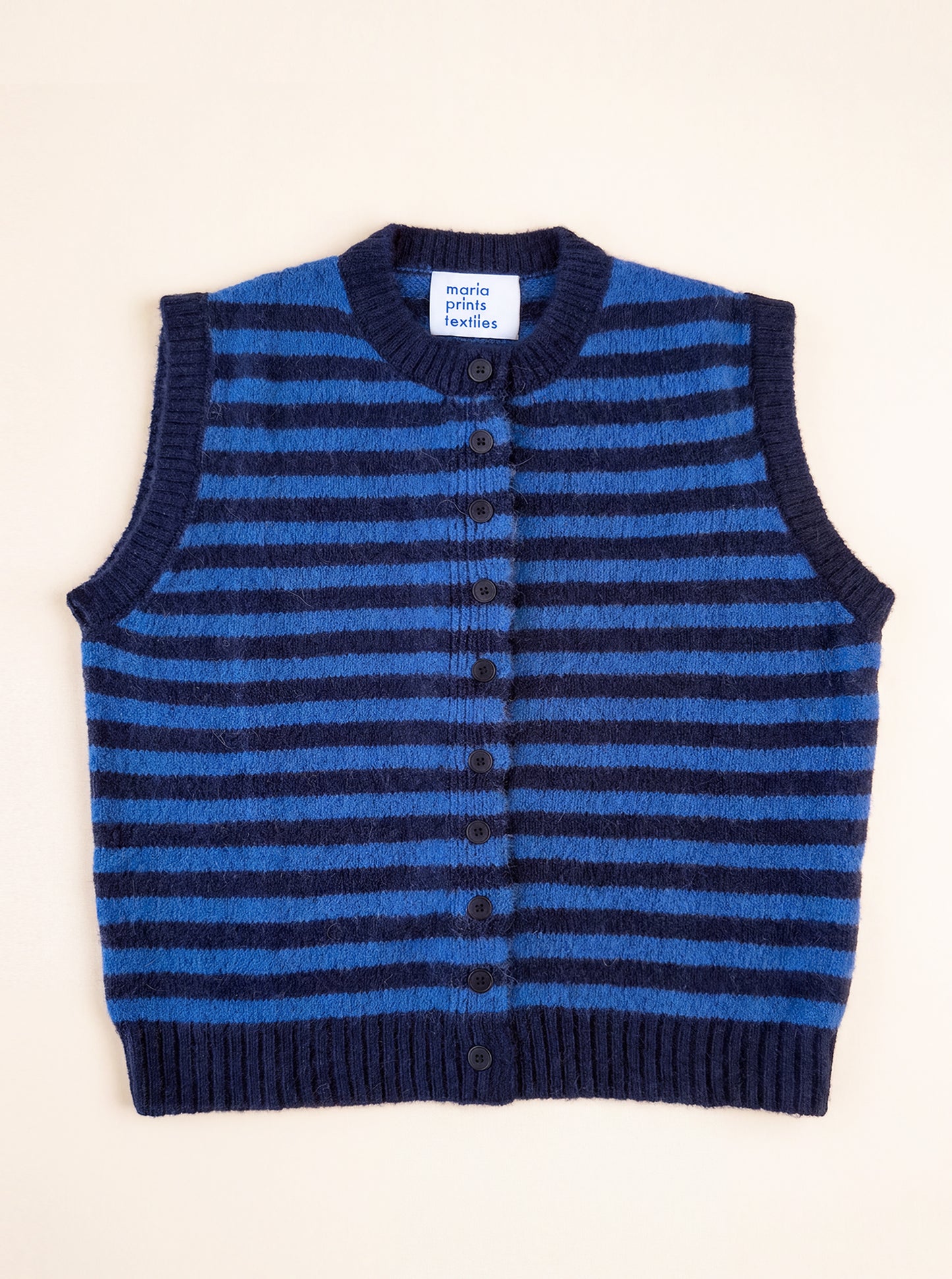 Vest sin mangas Azul